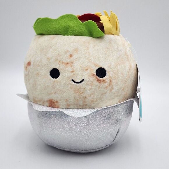Squishmallows 7" Bernardo‎ Burrito Plush KellyToy  Plush Stuffed Animal NWT - Picture 1 of 5